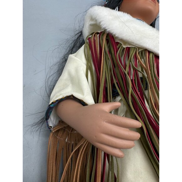 Traditions Doll Collection Native American-Inspired Porcelain Doll Beaded READ - Picture 16 of 16